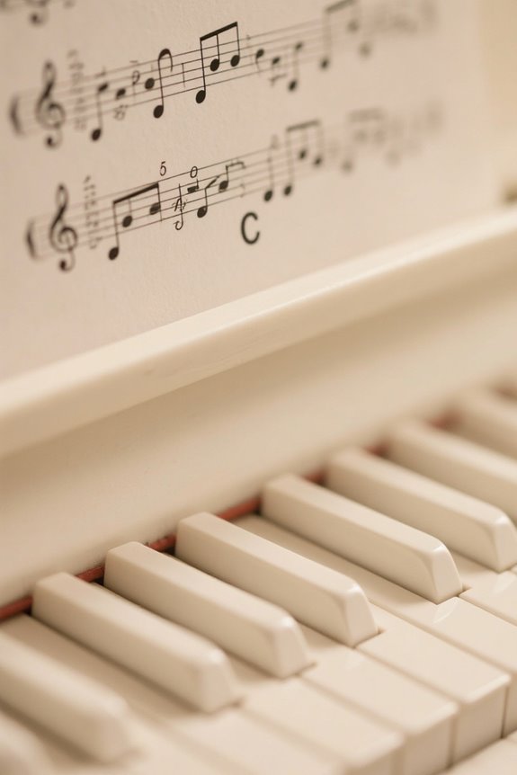 beginner piano skill development