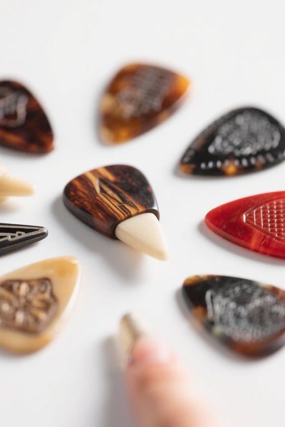 finger pick selection factors
