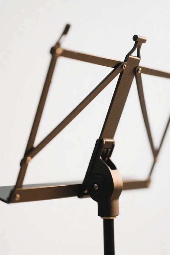 portable adjustable music stand
