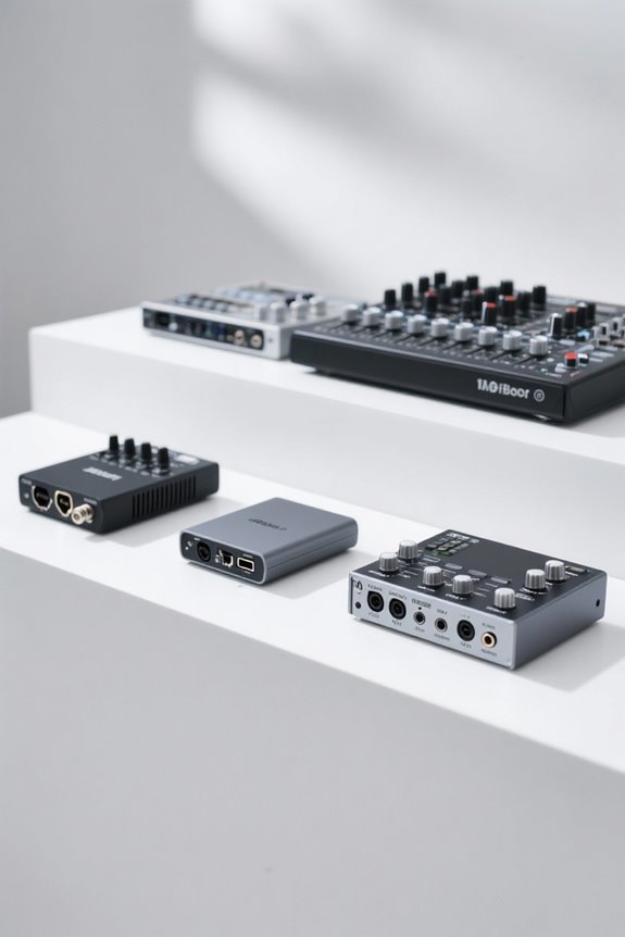 top audio mixer interfaces