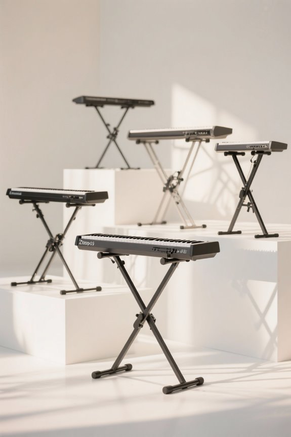 top portable keyboard stands