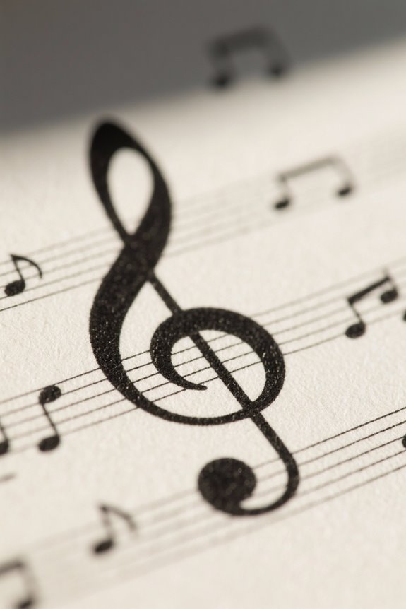 treble clef music notation